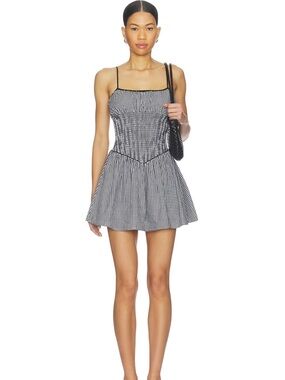 bella hadid libra mini dress Frankie's Bikinis X Bella Hadid Libra Knit Mini Dress in White